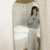 26H02隨興v領外罩(灰)