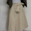 26H10個性西裝裙(卡其)