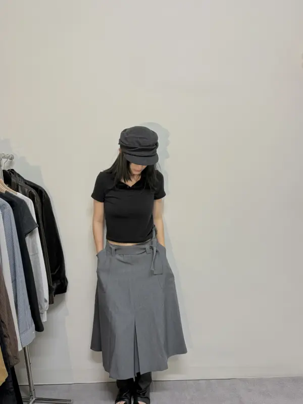 26H04舒服短T(黑)