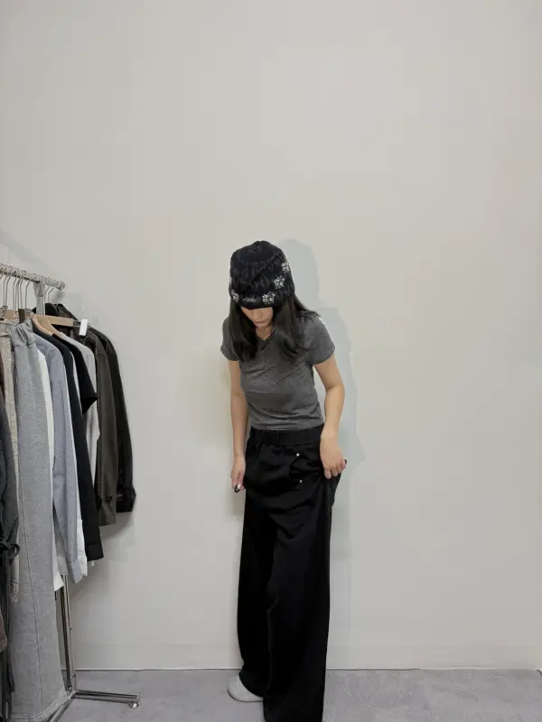 26H04舒服短T(灰)