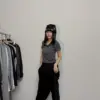 26H04舒服短T(灰)