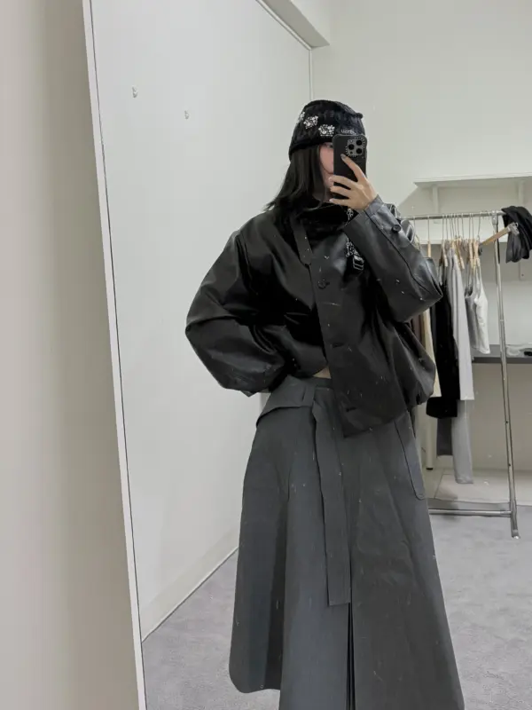 26H08提前部屬都會皮外套(黑)